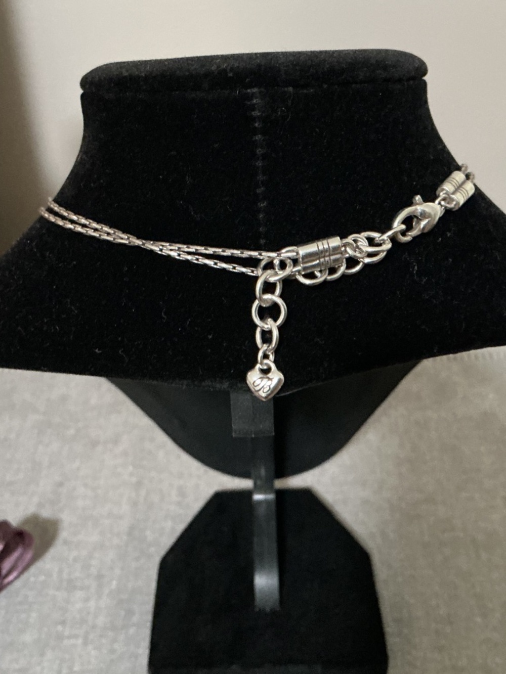 Brighton Danube Blue Crystal Necklace - Picture 3 of 4